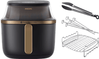 Philips Airfryer XL 3000 Series NA332/00 + Double-layer Cooking Set
