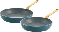 GreenPan Evolution Bratpfannenset 24 + 28 cm Blau