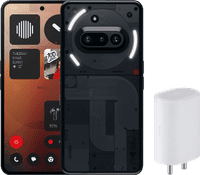 Nothing Phone (3a) 128GB Zwart 5G + Nothing Power Delivery Oplader 45W Wit