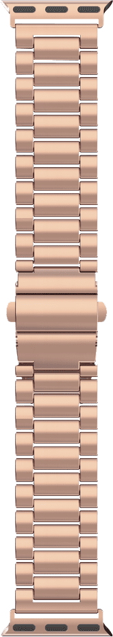 Just in Case Rvs Bandje Roségoud voor Apple Watch 40/41/42 mm