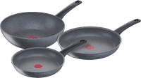 Tefal Healthy Chef Bratpfannenset 24 + 28 cm + Wok 28 cm