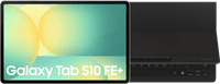 Samsung Galaxy Tab S10 FE Plus 13,1 inch 256GB Wifi Zilver + Toetsenbord Hoes QWERTY