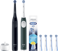Oral-B iO 2 Duo Pack Black and Green Value Pack