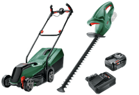 Bosch CityMower 18V-32 + Bosch EasyHedgeCut 18-45 LI + Bosch Starter Set 18V 4.0Ah