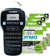 DYMO LabelManager 160 + 3 extra labels