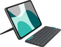 Logitech Flip Folio iPad Pro (2024)/iPad Air (2025) 11 inches Keyboard Cover QWERTY