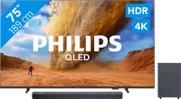 Philips 75 inches PUS7800 QLED 4K (2025) + JBL Bar 2.1 Deep Bass M2 Black