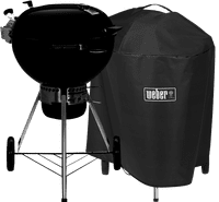 Weber Master Touch Premium SE E-5775 Zwart + Weber Premium Hoes 57 centimeter