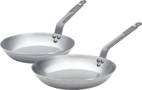 De Buyer Mineral B Frying Pan Set 24 + 28cm