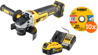 DeWalt DCG405NT-XJ 5,0 Ah Accu Compleet Pakket