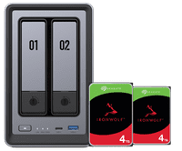 UGREEN NASync DXP2800 + Seagate Ironwolf 4TB Duo Pack