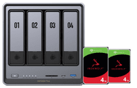 UGREEN NASync DXP4800 Plus + Seagate Ironwolf 4TB Duo Pack