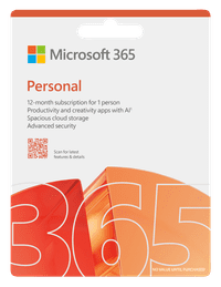 Microsoft 365 Personal Subscription 1 Year EN