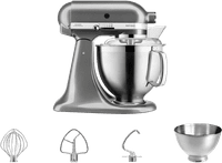 KitchenAid 5KSM185PSEMS Medallion Silver