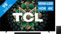 TCL 98 inches QD Mini-LED C61K 4K (2025) + TCL Q75H