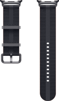 Samsung Galaxy Watch 8 Series Athleisure Bandje Donkergrijs M/L