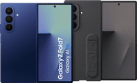 Samsung Galaxy Z Fold 7 512GB Blauw 5G + Samsung Siliconen Back Cover Zwart