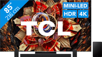 TCL 85" QD Mini-led C9K 4K (2025) + TCL Q85H PRO