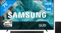 Samsung 75 inches QLED Q7F4 4K (2025) + Samsung HW-B750F (2025)