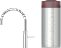 Quooker COMBI+ + Quooker Fusion Round Chroom