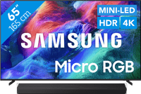 Samsung Micro RGB 65" R95H (2026) + Samsung HW-QS90H (2026)