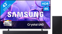 Samsung 43 inches Crystal UHD U8070F 4K (2025) + Samsung HW-B450F (2025)