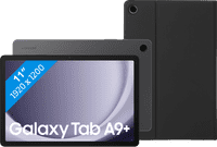 Samsung Galaxy Tab A9 Plus 11 inch 6GB/128GB Wifi Grijs + Book Case Zwart