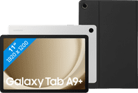 Samsung Galaxy Tab A9 Plus 11 inches 8GB/256GB WiFi Silver + Book Case Black