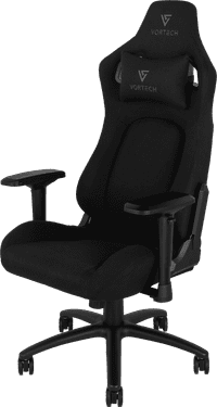 Vortech Pro Gamestoel Zwart
