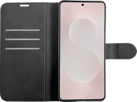 Just in Case Wallet Samsung Galaxy S25 Edge Book Case Zwart
