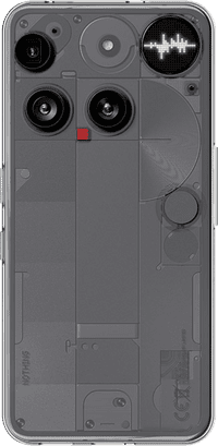 Just in Case Soft Design Nothing Phone (3) Back Cover Transparant