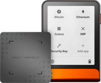 Ledger Flex Orange including Recovery Key