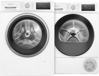 Siemens WM14N208NL + Siemens WT45H20ONL