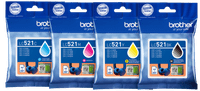 Brother LC-521 Cartridge Combo Pack