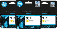HP 937 Cartridge Yellow (3 units)