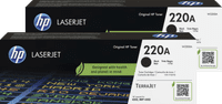 HP 220A LaserJet Toner Cartridge Black (2 units)