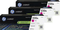 HP 220A LaserJet Toner Cartridge Magenta (3 units)