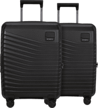 Samsonite Intuo Expandable Spinner 55cm Duo Pack Black