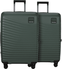 Samsonite Intuo Expandable Spinner 69cm Duo Pack Olive Green