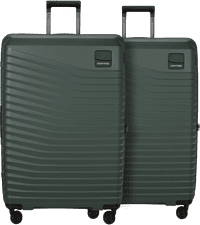 Samsonite Intuo Expandable Spinner 81cm Duo Pack Olive Green