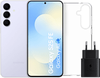 Samsung Galaxy S25 FE 256GB Lichtblauw 5G + Accessoirepakket