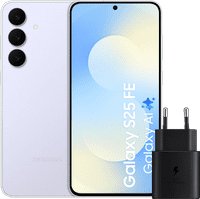 Samsung Galaxy S25 FE 128GB Light Blue 5G + Samsung Charger 25W Black