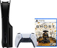PlayStation 5 Slim Disc Edition + Ghost of Yotei + Covers Black