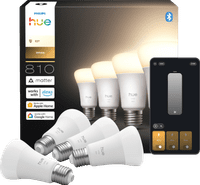 Philips Hue A60 White E27 800lm 4-pack