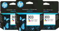 HP 303 Cartridge Kleur (3 stuks)