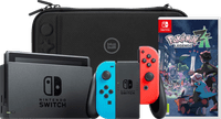 Nintendo Switch Rood/Blauw + Pokémon Legends: Z-A + BlueBuilt Beschermhoes
