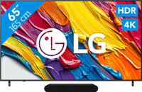LG 65 inches QNED82 4K (2025) + Sonos Ray Black