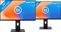 BlueBuilt 24 inch Full HD Monitor Duo Pack