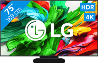 LG 75" QNED86 EVO 4K (2025) + Sonos Ray Zwart