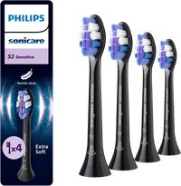 Philips Sonicare Optimal Sensitive HX6054/88 Zwart (4 stuks)